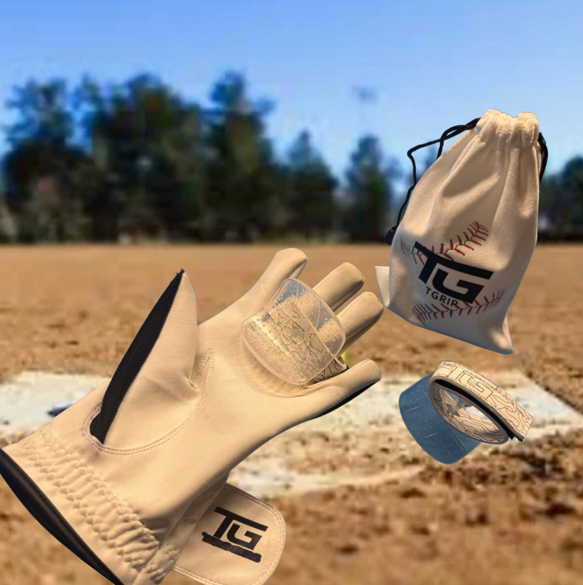 Baseball T-Grip Puts the bat in the proper position for batters of all ages and abilities.
